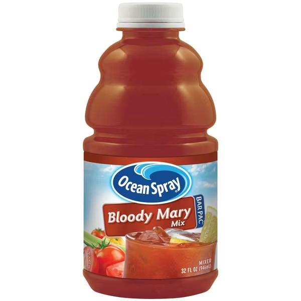 Ocean Spray Bloody Mary Mix 32 oz. Bottle, PK12, Ocean Spray, Mfr#: 25904